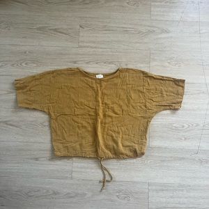 Curator cropped Ayana top